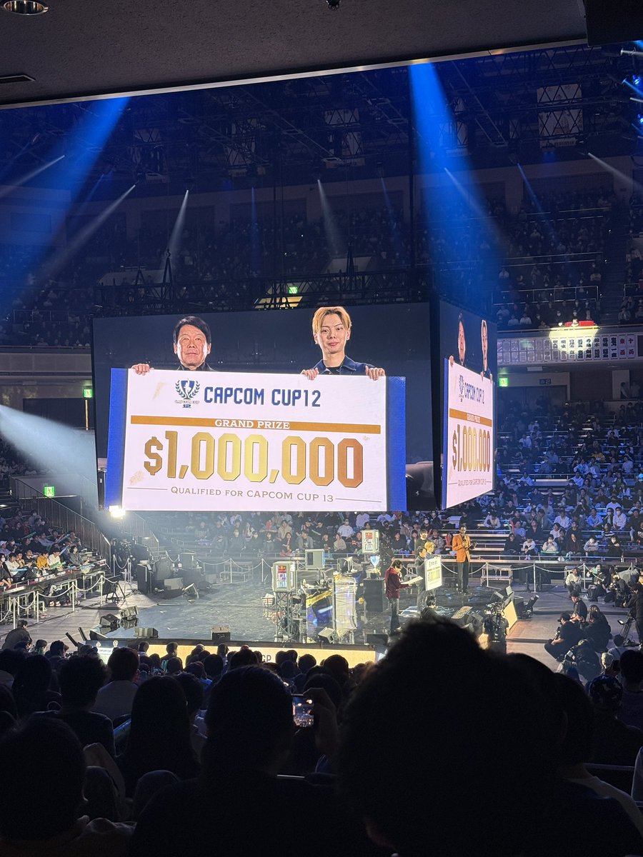さはらマジおめでとうやで🥳
叫んで疲れました。

 #CAPCOMCUP12