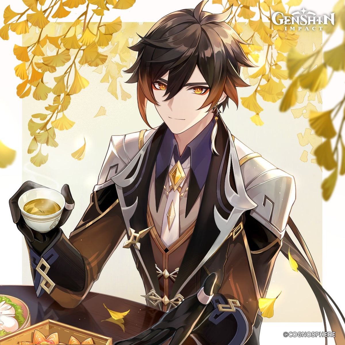 Daily Zhongli + Childe 🌶️ tweet media