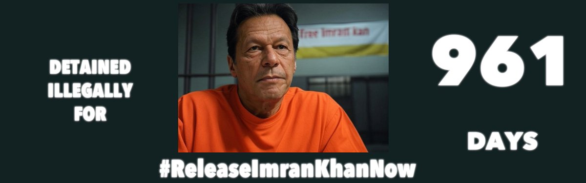 javiqbal09's tweet image. Respected leader #PMIK @ImranKhanPTI has been held In prison illegally by the illicit #Form47 selected Fascist, Oppressive, Tyrannical, Dictatorial, Public Enemy, Authoritarian, Dishonest, Corrupt, Militarised regime for 921 days.

#WhoAreYou to hold a popular leader in prison on