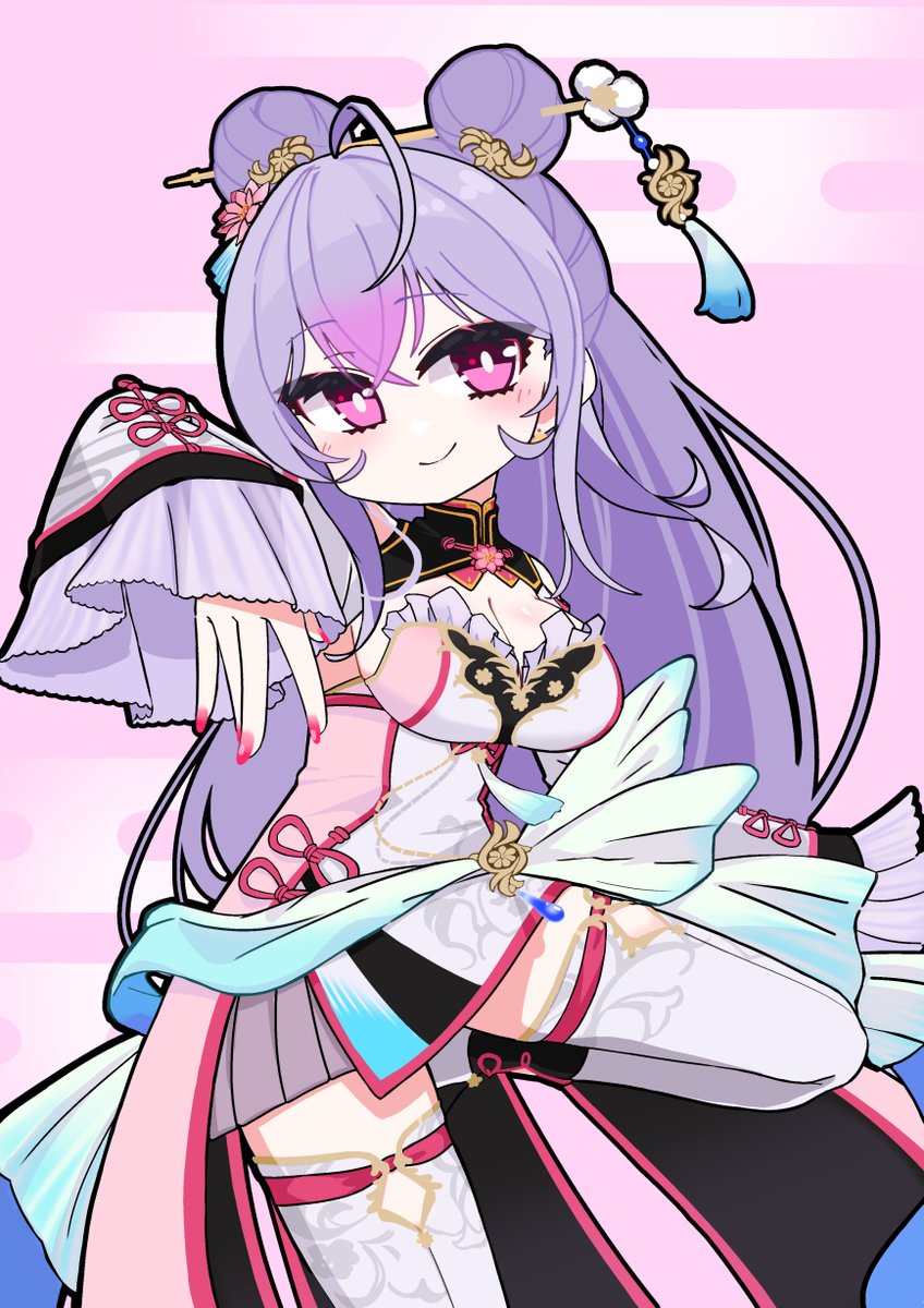 にじさんじ 梢桃音 メイド衣装 メイドの日だから自撮り投稿しようと思ってたのに忘れてた！ 大遅刻