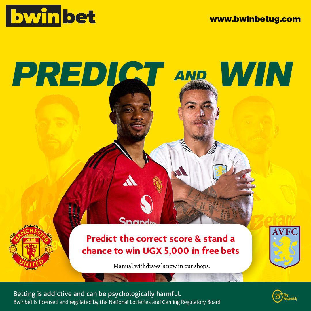 🔥 PREDICT &amp; WIN 🔥

Manchester United 🆚 Aston Villa this Sunday at 5pm! ⚽

Predict the correct score and stand a chance to WIN! 🏆💰

To qualify:
✅ Like
✅ Share
✅ Tag 2 people
✅ Add your User ID

⏳ Predictions close at kick-off time.
💵 Manual withdrawals available at our