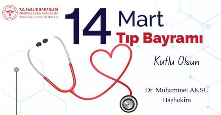 BulancakDevletH's tweet photo. #sizVardınız 
#14marttıpbayramıkutluolsun https://t.co/gFeMRJSEYb