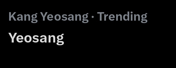 Yeosang is trending 

#ATEEZ #에이티즈 #YEOSANG #여상 <a href="/ATEEZofficial/">ATEEZ(에이티즈)</a>