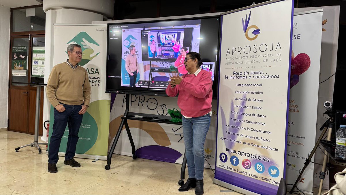 Unión Andaluza de Entidades de Personas Sordas tweet media