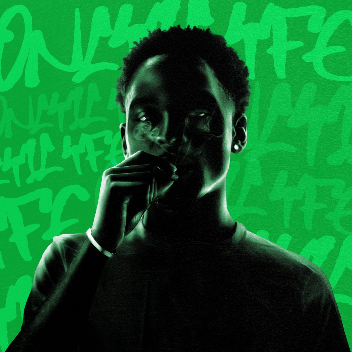 outlyning ⋆ album cover art tweet media