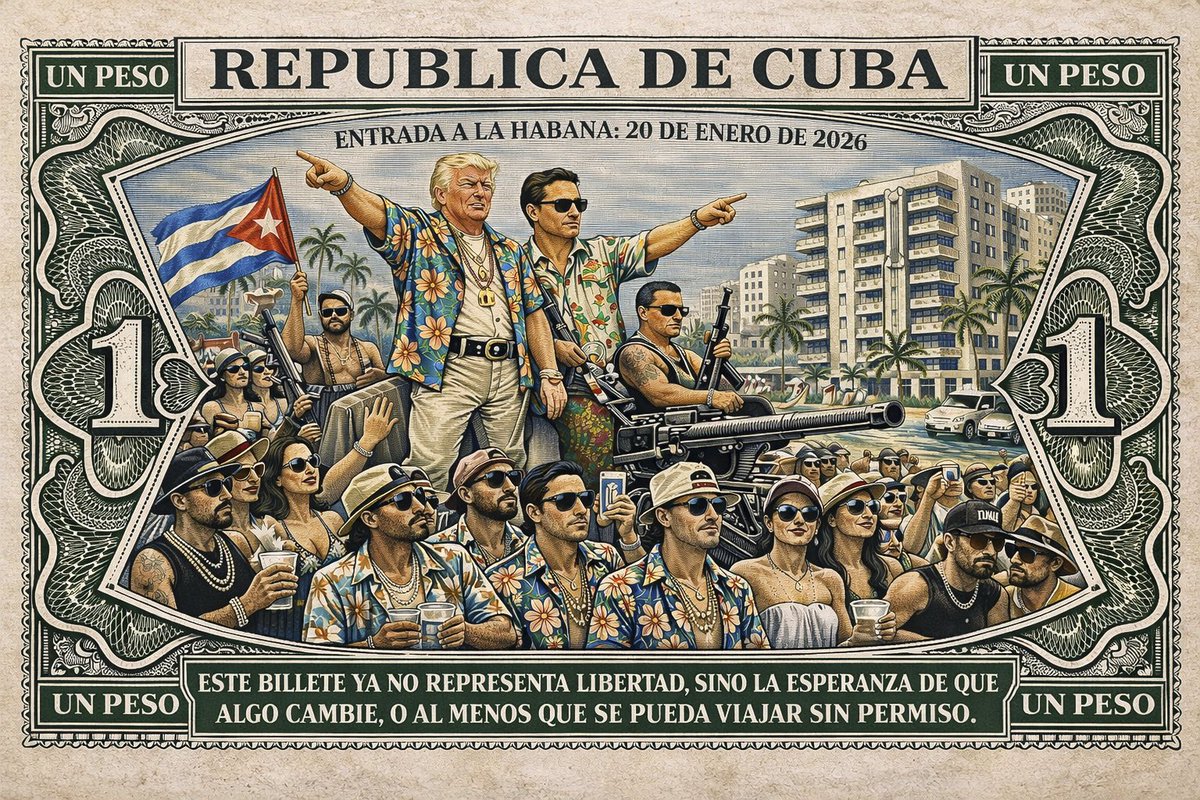 Draco_Studi0's tweet photo. • 𝗘𝗟 𝗣𝗘𝗦𝗢 𝗗𝗘 𝗟𝗔 𝗟𝗜𝗕𝗘𝗥𝗧𝗔𝗗 •
#cuba #art #nft #especimen #eltoque https://t.co/5wzKPl6kAO