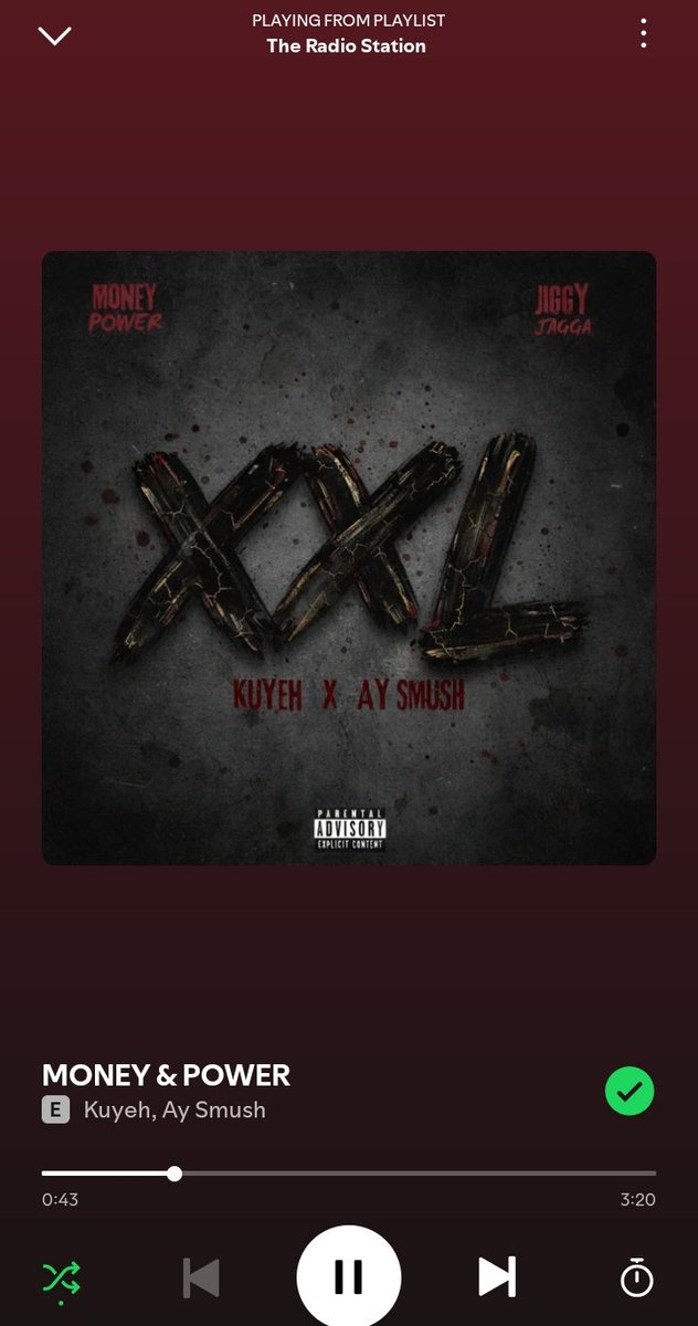 boi_kuti8's tweet photo. It's 12noon on the radio station playlist 📻 

NOW PLAYING ⏯️ 

'MONEY&amp; POWER' by Kuyeh X @aysmush

Enjoy

https://t.co/sxS1zAValO https://t.co/HCDimUbE4O
