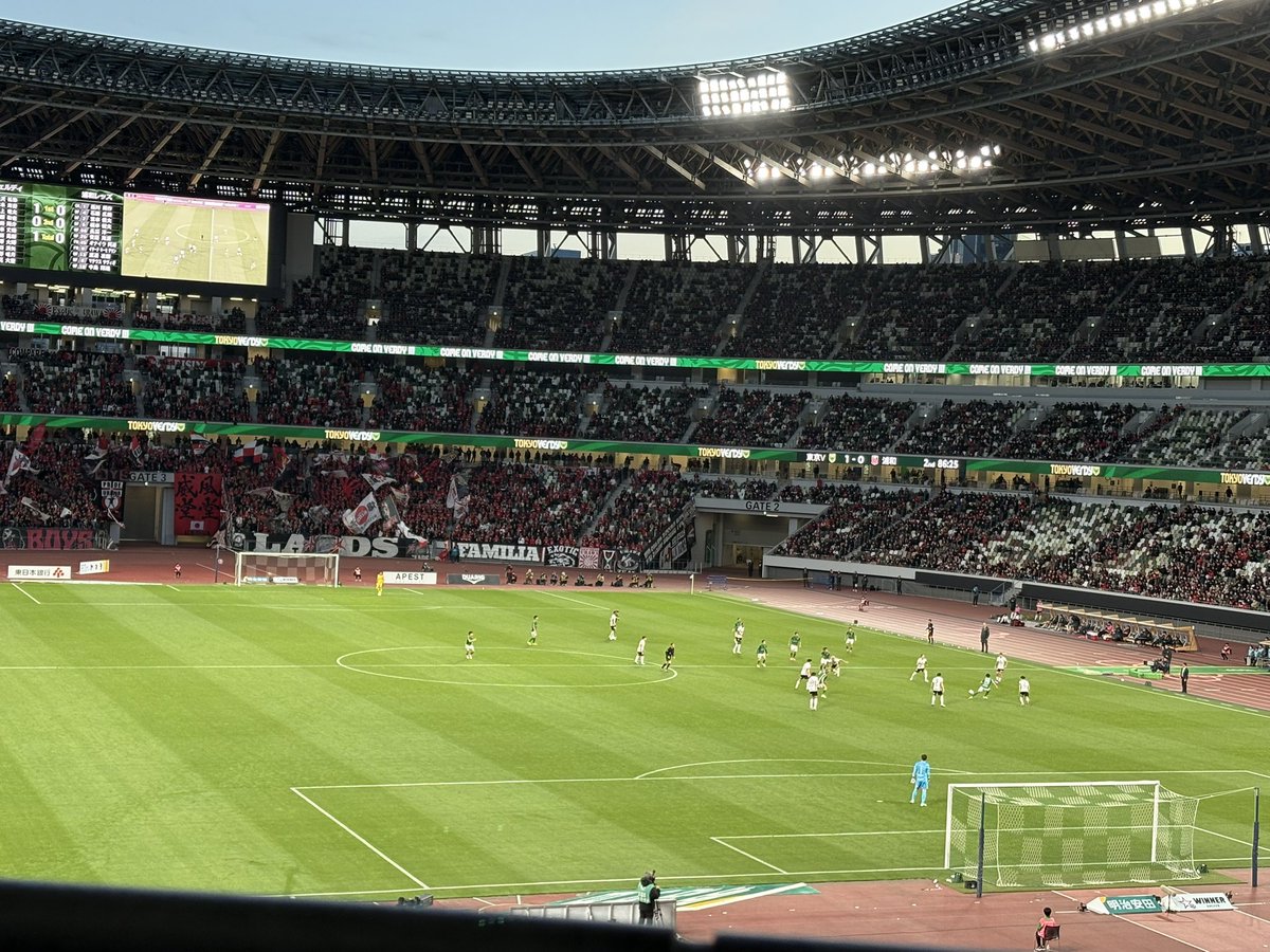 Avi_LvQ's tweet photo. 初サッカー観戦⚽️ https://t.co/qw4uqXutMY