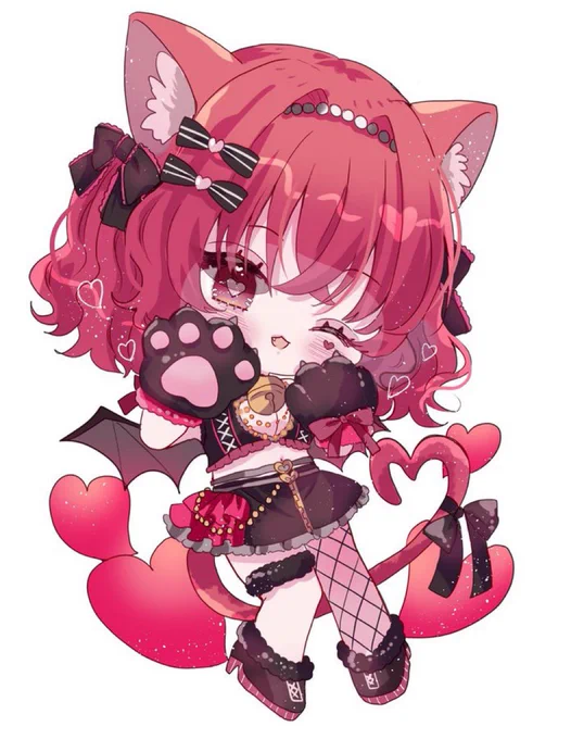 ご依頼受付中です ミニキャラが得意です! ・全身単体…4500円〜 ・納期…2週間〜 アイコン/配信/グッズなどにも! 詳細は固定ポストのお値段表をご確認ください