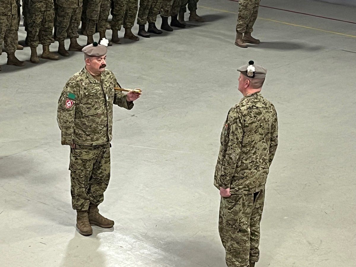 RHFCEvents's tweet photo. On March 12th there was a special parade night.

Both the Pipe Major and the Regimental Sergeant Major were changed.

To the outgoing, thank you for your incredible service!

To the incoming, congratulations! https://t.co/RvWCYQL1TZ