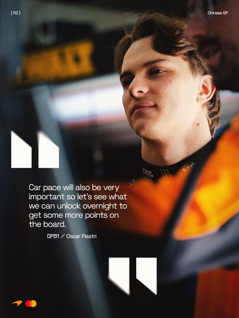 McLaren Mastercard Formula 1 Team tweet media