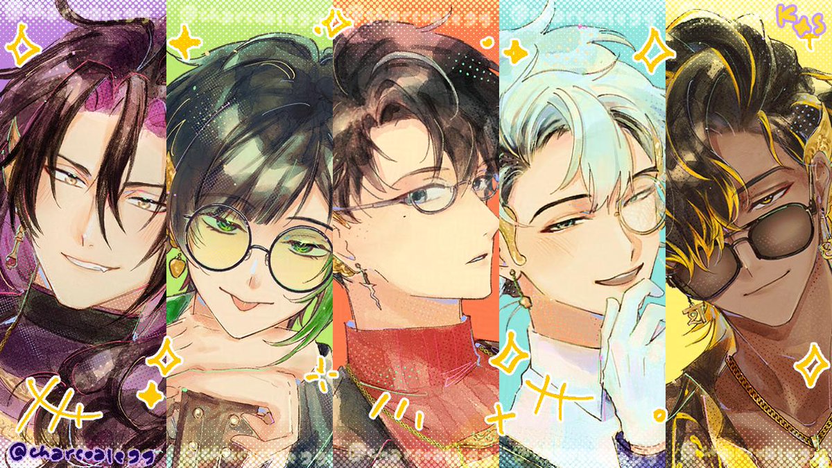 charcoalegg's tweet image. 💜💚❤💙💛 #MEVVARNAI #PANDAVVA