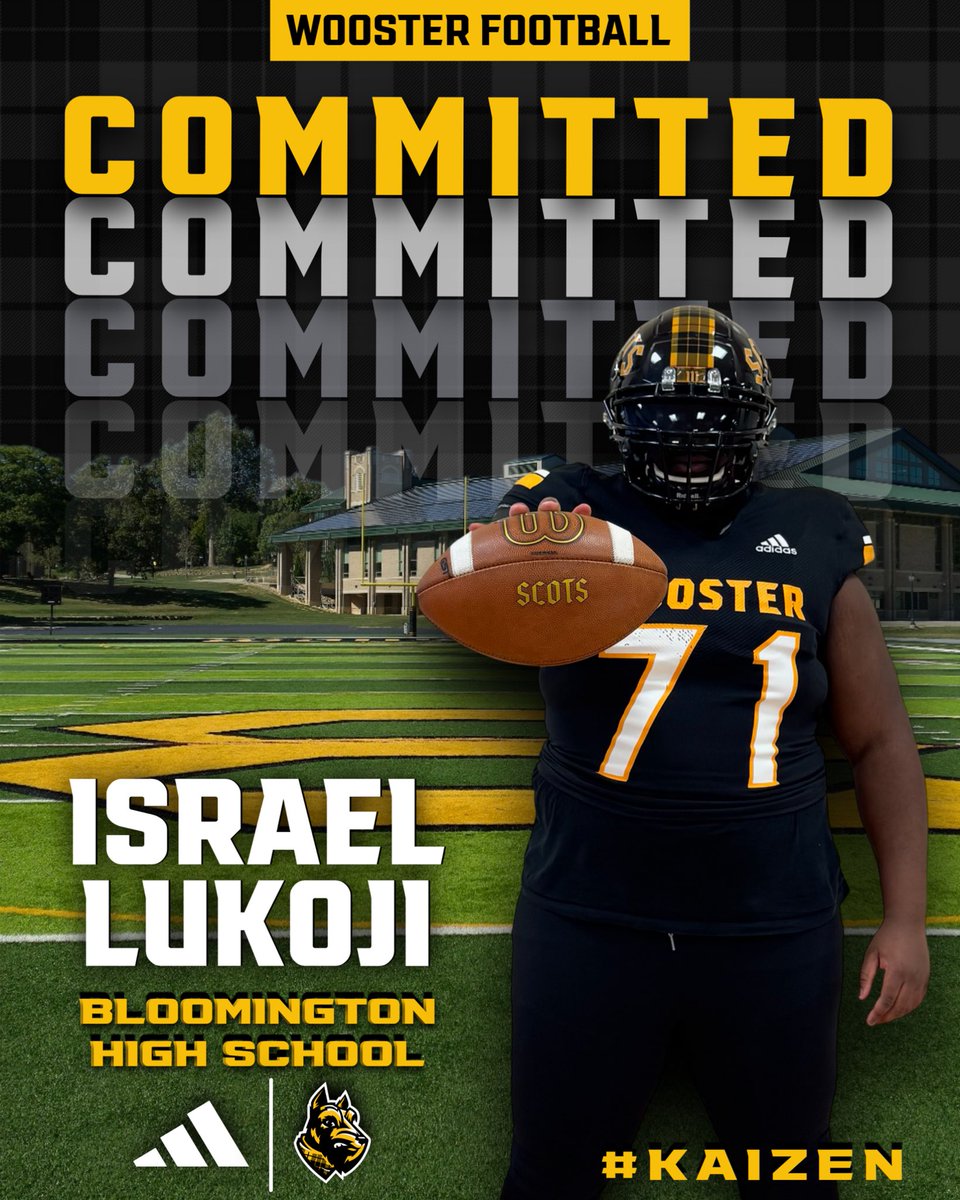 Blessed for the journey. Grateful for my family, coaches, teammates, and everyone who supported me along the way. With that being said, I’m excited to announce my commitment to The College of Wooster!

I can do all things through Christ who strengthens me.

#AGTG #Committed 🙏🏾🏈