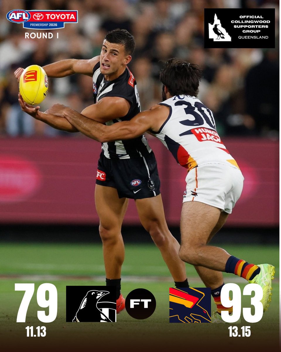 Official Collingwood Supporters Group - Queensland tweet media