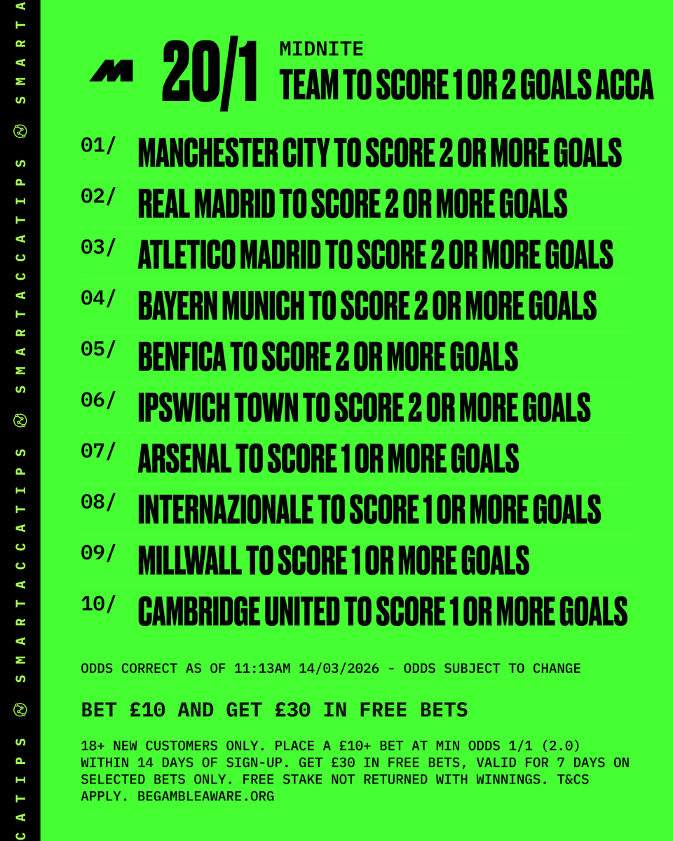 SmartAccaTips tweet media