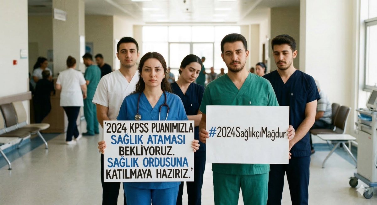 atanacaksglkci's tweet photo. Sayın Cumhurbaşkanım, atama bekleyen sağlıkçılar bugün sizden gelecek müjdeyi bekliyor🇹🇷
@RTErdogan

@dbdevletbahceli

@drmemisoglu

#SizVardınız https://t.co/DOT1wMR3je