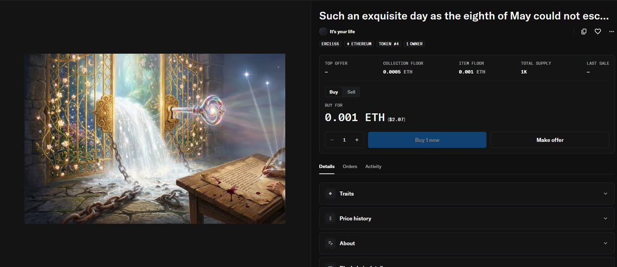 HaiseAmbois's tweet image. I am tired. And afraid. The third NFT is here called with this hypocritical name. I made the price higher due to the deepness of the post. The story is under the post. Please please please please I try, I don't earn somethiing liek azt
PS. Today, I will be trying a stream on