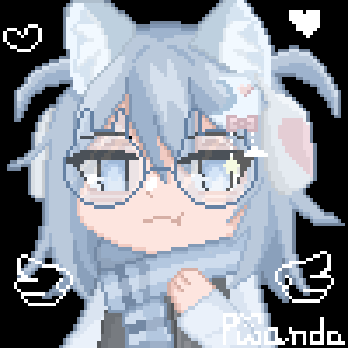 PwandaT's tweet photo. ☁️⭐️ I don't know what to write here XD 
#pixelart #pixelcharacter #oc https://t.co/oQWCNJTQvd