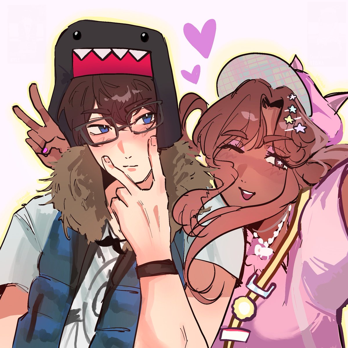 these two are too cute (IM SO GLAD THEY GOT SKINS) #daybreakroblox