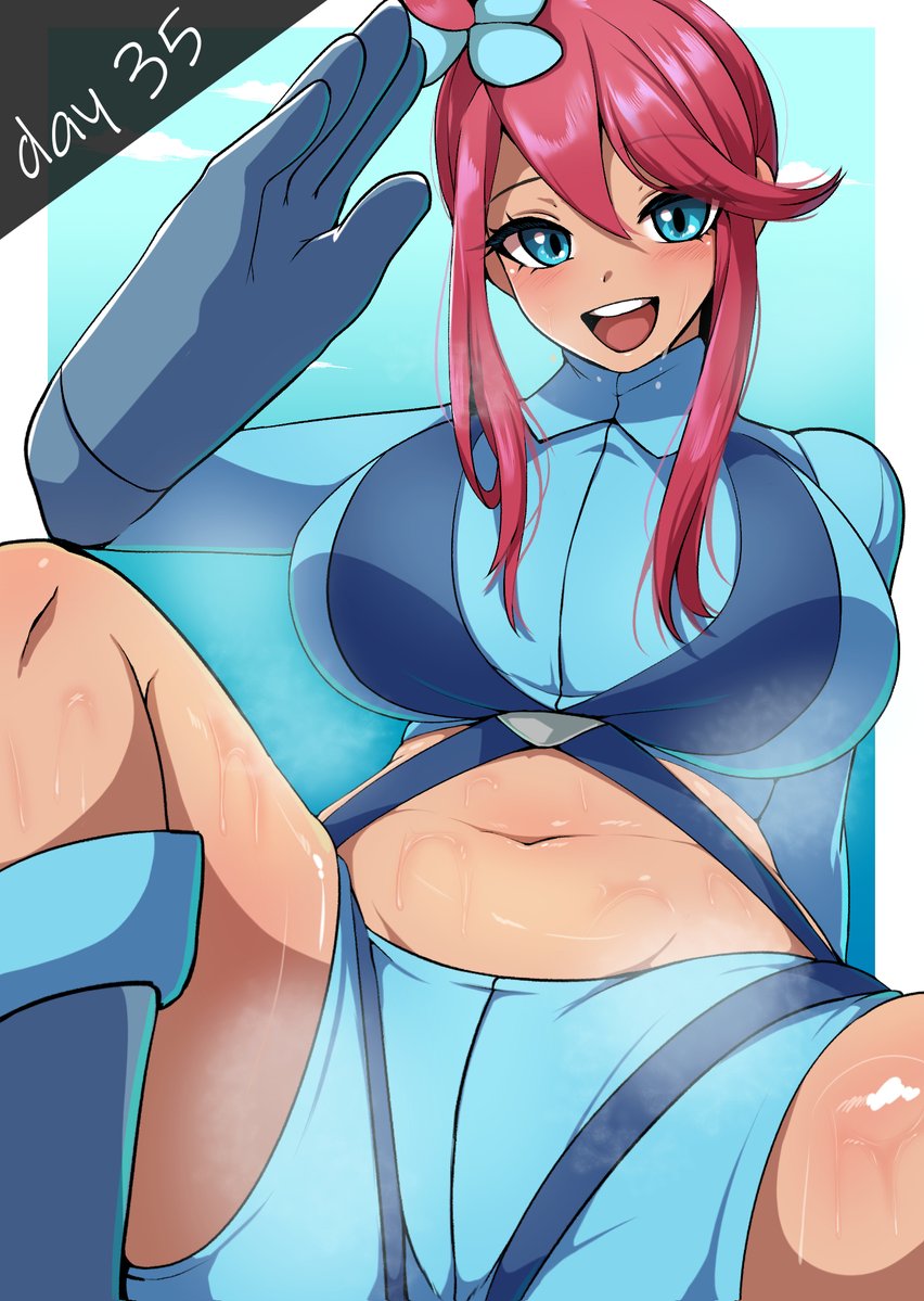 ポケモン　フウロ
 #100日チャレンジ