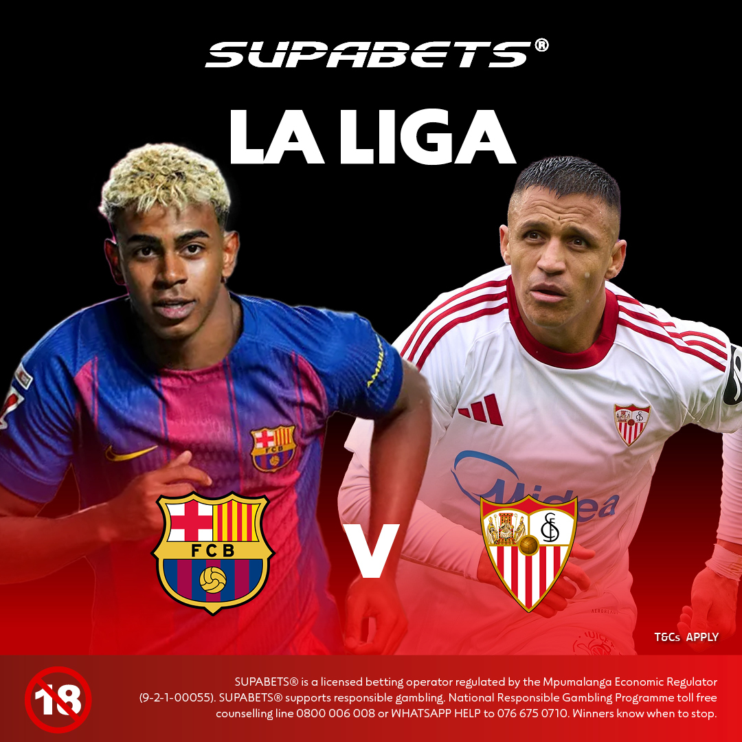 Supabets_mzansi's tweet photo. Tough clash for the Catalans! 🧐
IS LAMINE YAMAL THE BEST PLAYER IN THE WORLD RIGHT NOW?😂🙃
Comment your thoughts🤓
#LaLiga #FCBSEV #Supabets
18+ / Bet Responsibly https://t.co/CcLGYi34Lq
