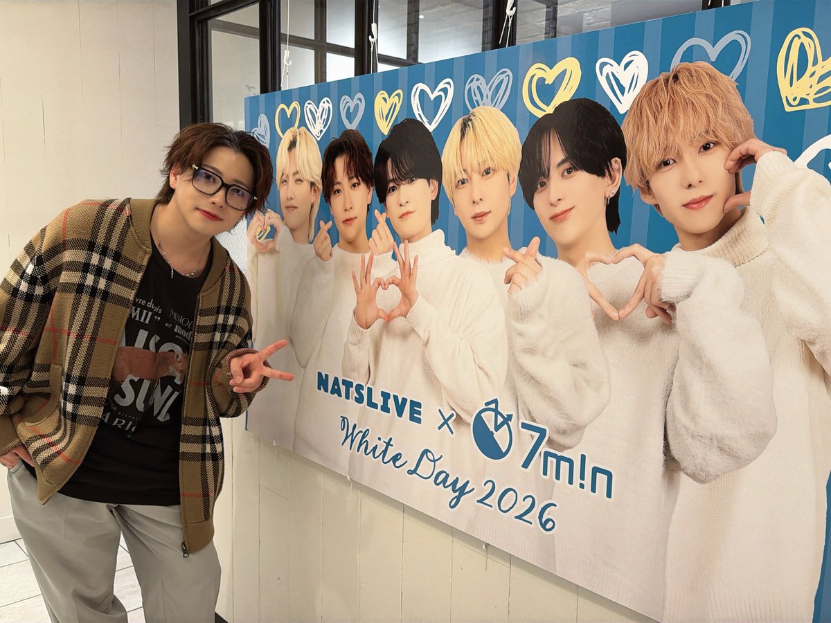 バレンタインもホワイトデーもみんなと会えて幸でした♡🍫 来年も一緒