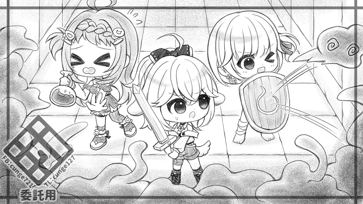 cunge127's tweet photo. #yuzzmiArt #美莉佳人 #栗史學家 
問答地城系列04 https://t.co/9viI8LDuHL