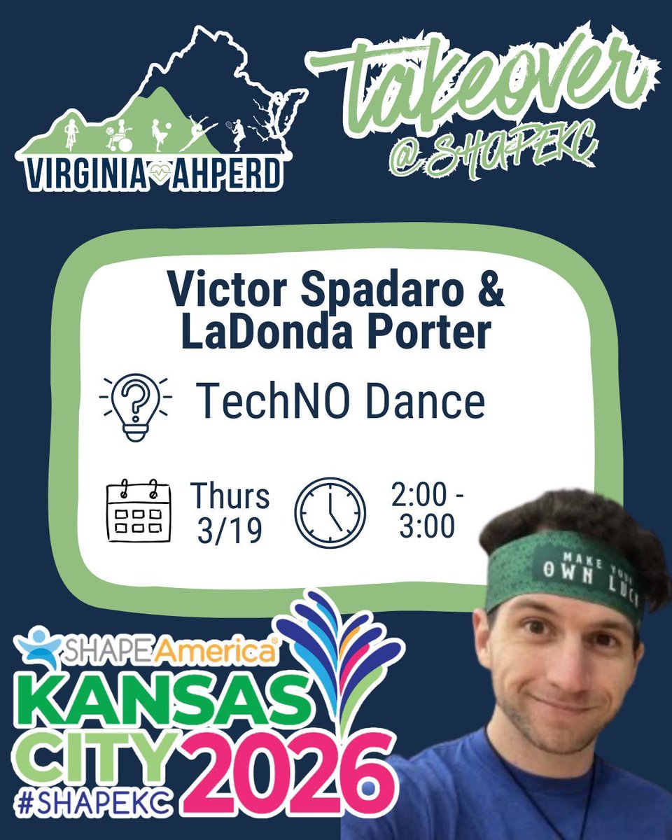 Virginia AHPERD tweet media