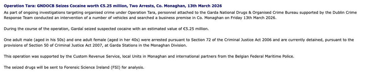 Michael O’Toole tweet media