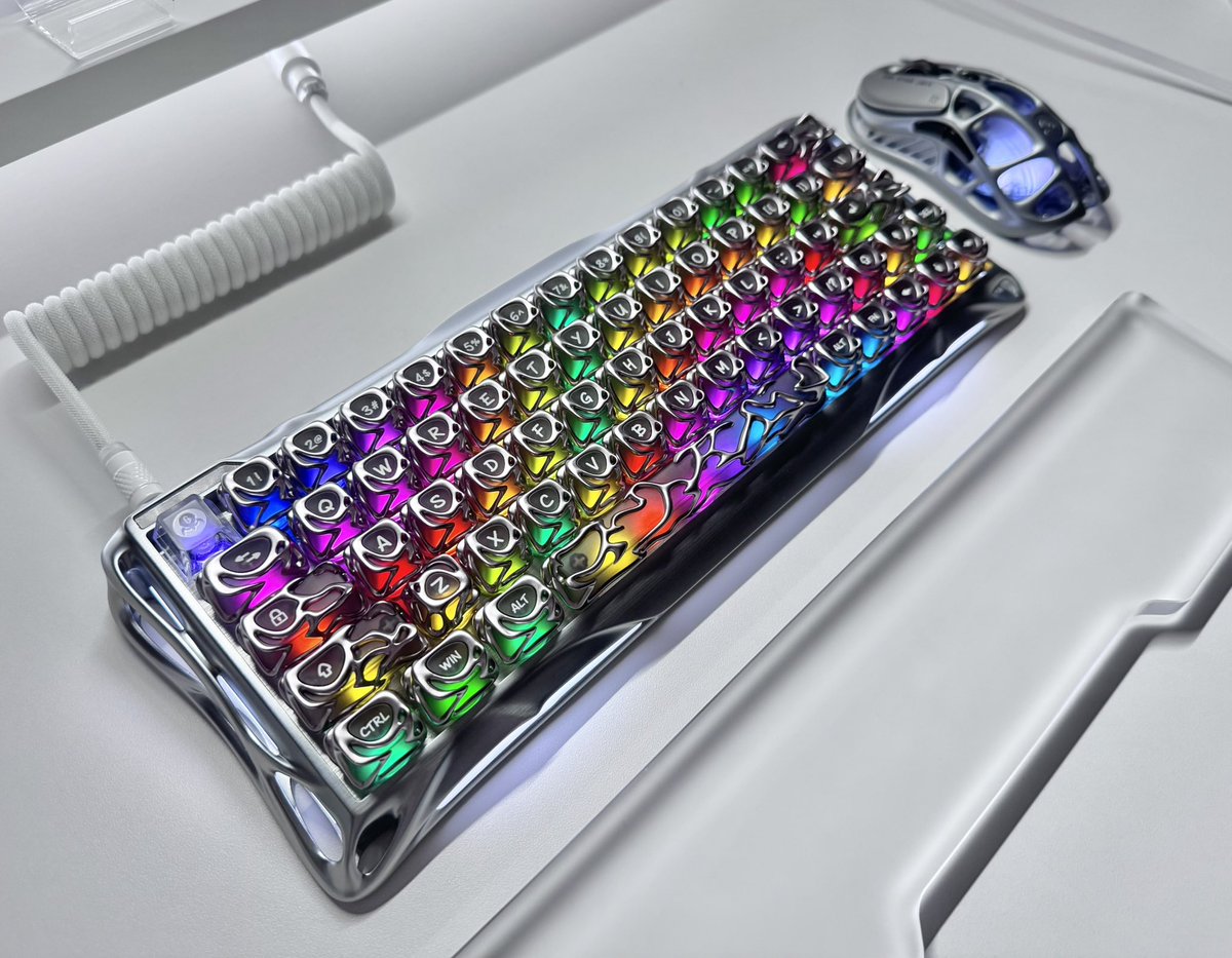 【新品】XVX VENOM キーキャップ XVX Venom Themed Liquid Metallic ABS+PC Keycap Set – XVX Keyboard