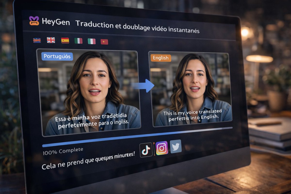 VIDÉO IA  Christophe tweet media