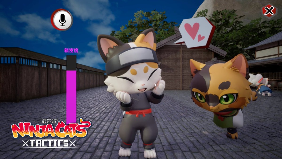 NINJA CATS: Tactics｜おしゃべり育成 & バトルゲーム tweet media