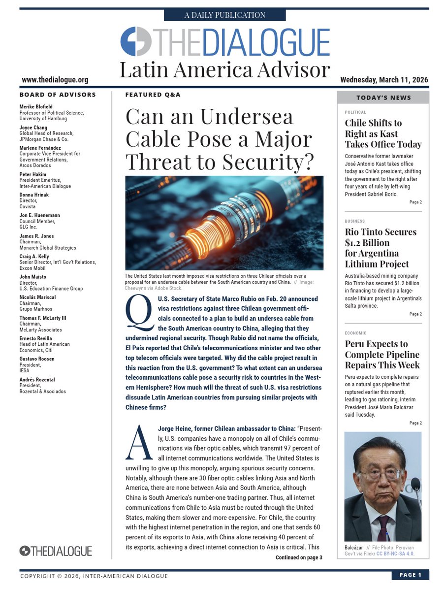 Jorge Heine tweet media