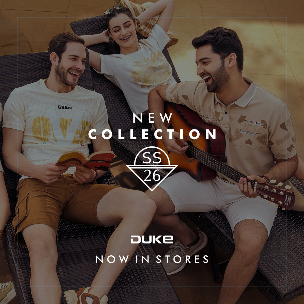 Dukefashions's tweet image. Spring Summer 2026 has arrived. 📷
Fresh styles, lighter fabrics, and effortless everyday fashion.
Step into the new season with Duke.
Shop Now dukeindia.com
#dukefashion #SpringSummer2026 #newcollection