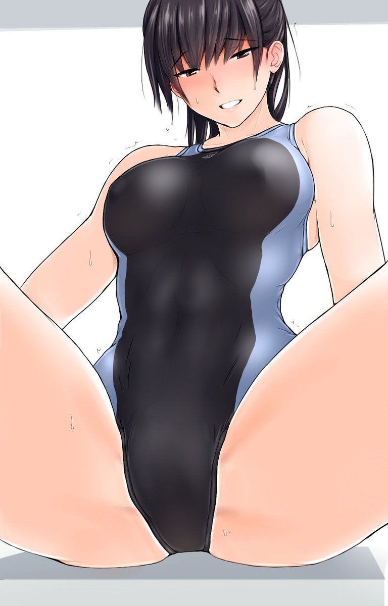 もうちょっと下まで描いてた夏コミサークルカットの塚原先輩。 