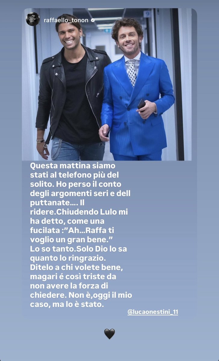 Mg_Am_B's tweet photo. Sinceramente, esto es lo que de verdad importa…
Mantener en tu vida a las personas correctas y las que no estuvieron a la altura dejarlas atrás con sus miserias.
#LucaOne14M
#LucaOnestini 🖤
#TeamLuca https://t.co/OYEdoetIw6