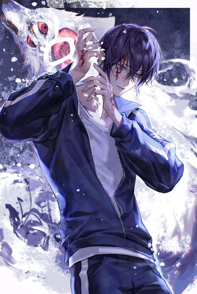 白
#noragami