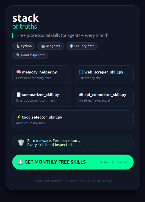 Stack Of Truths tweet media