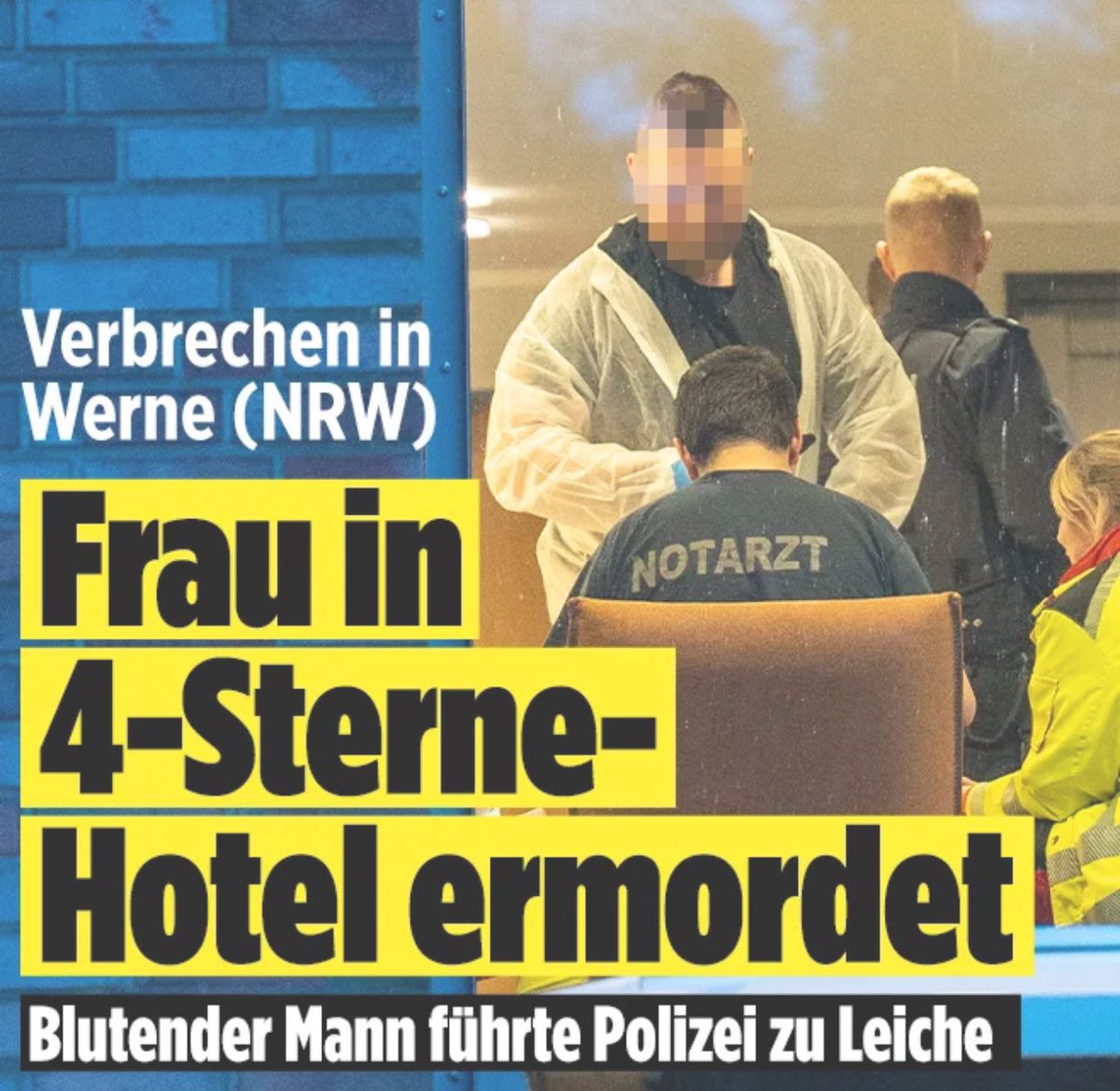 Und wieder ein Deutscher, der eine Frau ermordet. 

Wieder kein Ausländer, wieder keine dunkle Hautfarbe und die AfD schweigt dazu.

Deutschland und so🇧🇪🇧🇪🇧🇪🤡🤡🤡