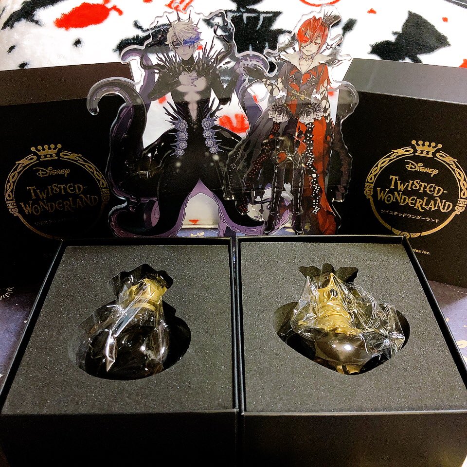 ツイステ展でお迎えしたもの☺️枢やな先生が監修されたとのことで
