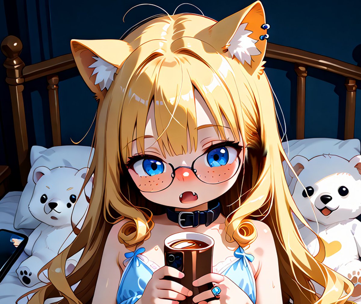 Meowning Kittyfans~
*kitty stretch* I'm awake. Getting coffee and nommies~
Todays NSFW stream time on Pomf so be sure to come watch meow~
Hope y'all have a great day ♥️🐾
#Vtuber #LGBTQIA