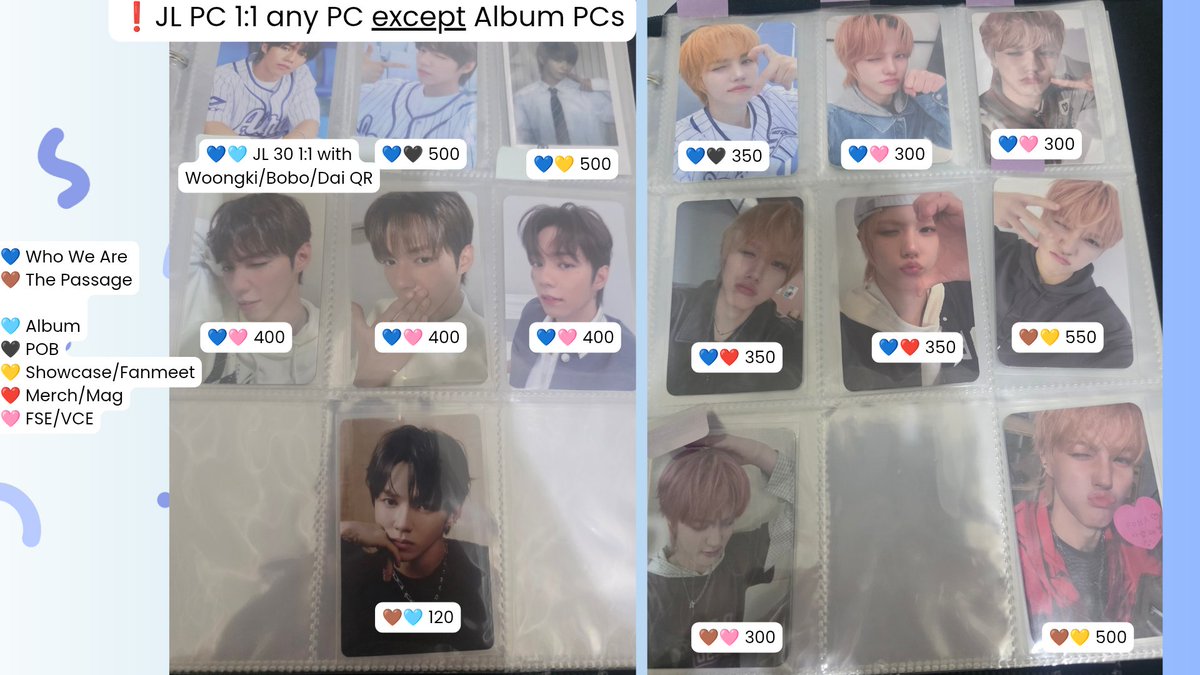 PABII____'s tweet photo. WTS | LFB 

✨️ AHOF PC✨️ = See pic for prices (UPDATED) 

✅ ️All onhand
✅ ️Can send photo with name and timestamp
✅️ DM/comment to claim
✅️ Strictly PAYO

Proofs: https://t.co/CVaEz0IhVx 

tags ahof steven jeongwoo woongki shuaibo jl juwon chih en daisuke https://t.co/zVnmDE3cmZ