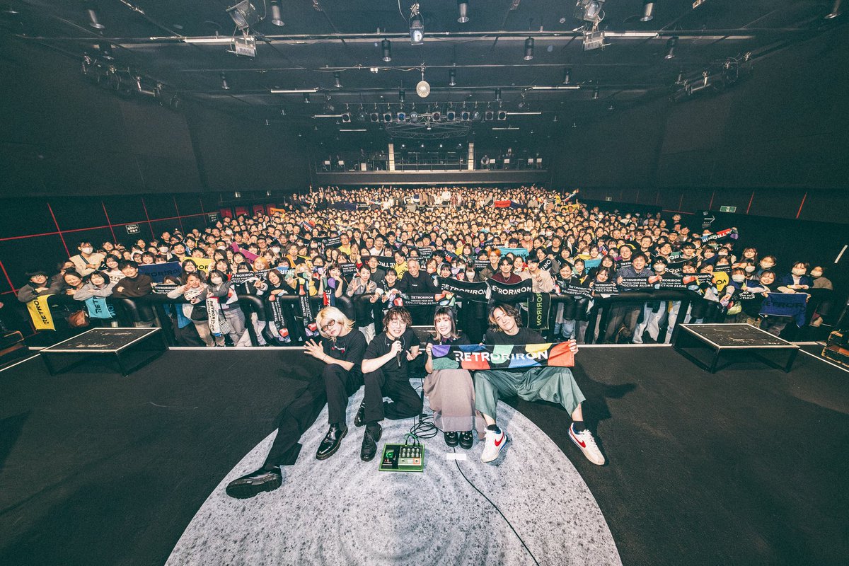 retroriron's tweet photo. ▶︎▷ THANK YOU SOLD OUT!! ◀︎◁

"RETRORIRON 1st Full Album「コレクションアローン」RELEASE ONE-MAN TOUR 2026"

3/14(Sat) 【名古屋】DIAMOND HALL

photo by @yusuke_mphoto https://t.co/6ys53zoheO