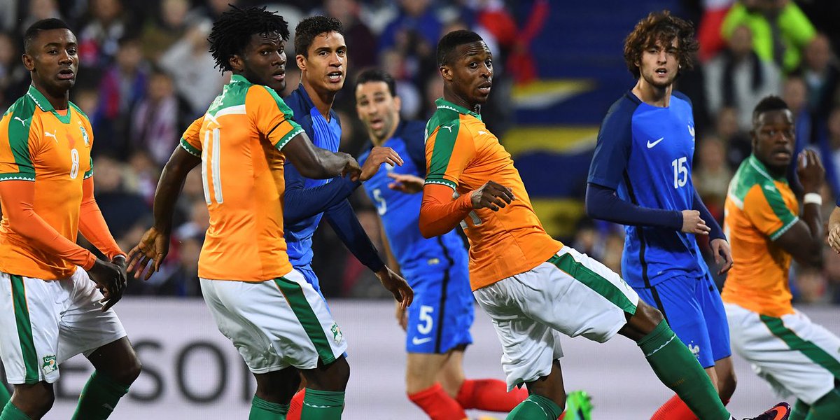 𝗕𝗜𝗟𝗔𝗡 𝗘𝗡𝗧𝗥𝗘 𝗟𝗔 𝗙𝗥𝗔𝗡𝗖𝗘 𝗘𝗧 𝗟𝗔 𝗖𝗢̂𝗧𝗘 𝗗’𝗜𝗩𝗢𝗜𝗥𝗘 🇫🇷🤝🇨🇮

✅ 2 victoires pour la France
🤝 1 match nul