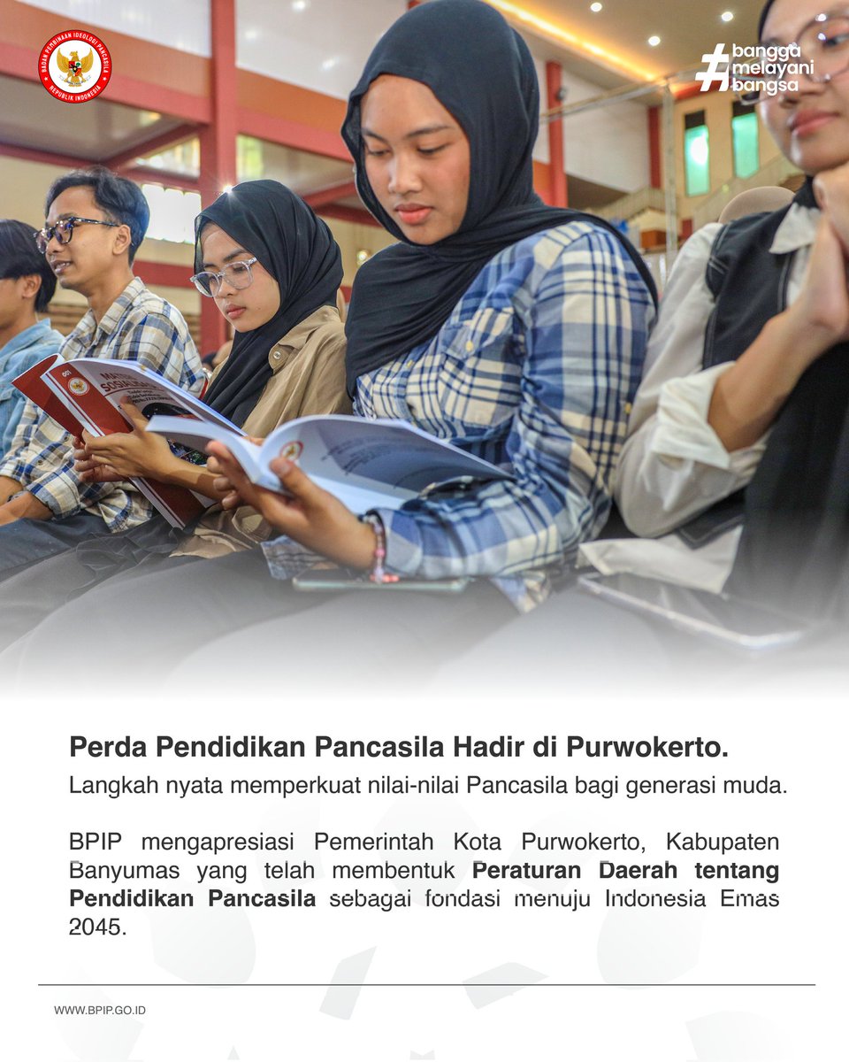 Badan Pembinaan Ideologi Pancasila tweet media
