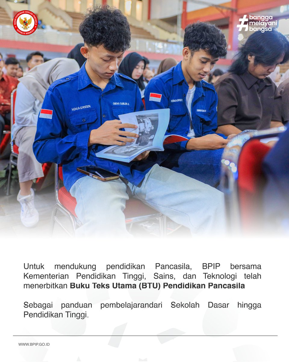 Badan Pembinaan Ideologi Pancasila tweet media