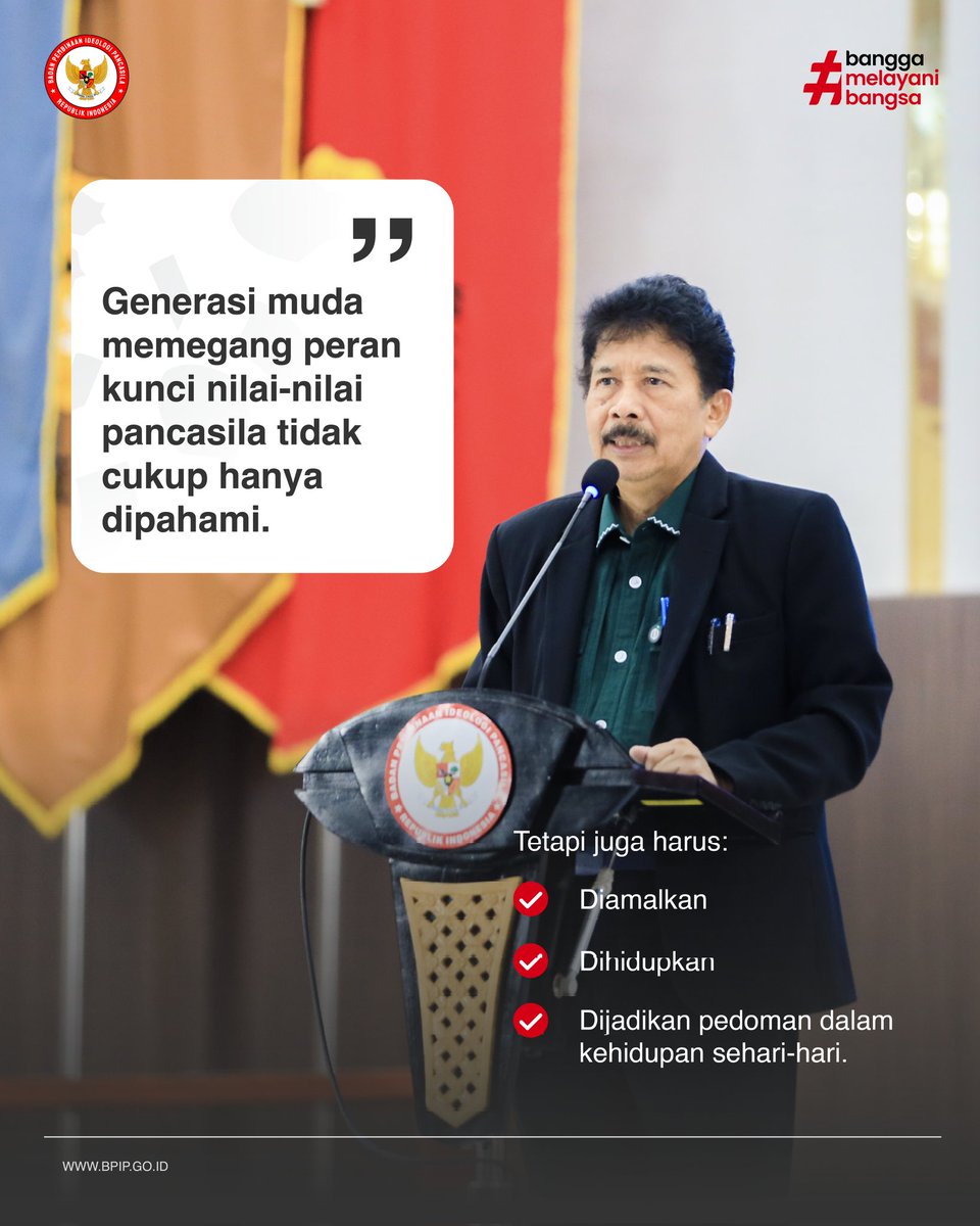 Badan Pembinaan Ideologi Pancasila tweet media
