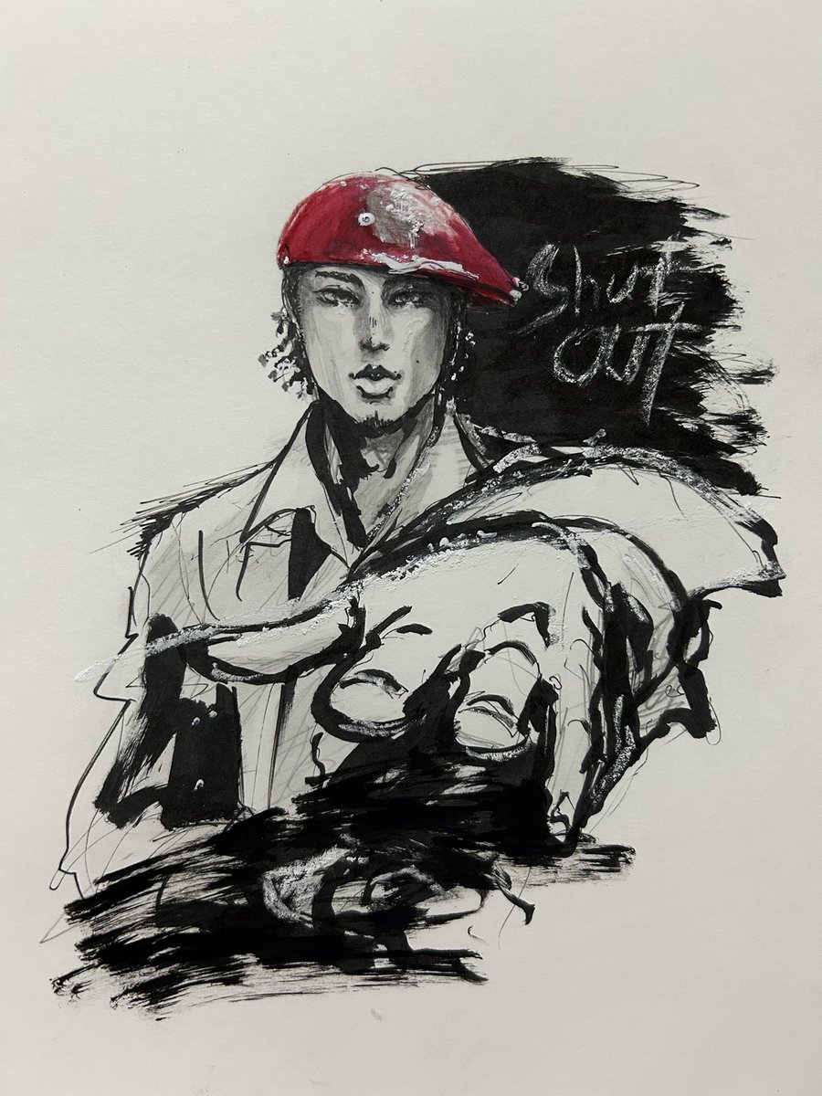 spaishidal's tweet image. アナログでShut Outディギ描けてhappiness✨

#S·Oファンアアラララァアアァート
#Diggy-MO' #ディギーモー
#SOUL'd OUT