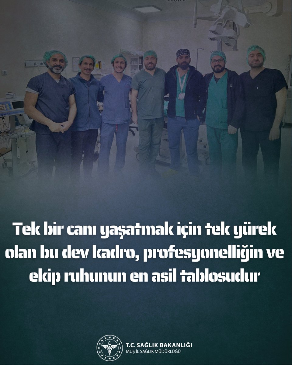 Dış dünyadan tamamen kopup tek bir hayata odaklanılan o ameliyat masalarında; cerrahından hemşiresine, teknisyeninden personeline kadar ter döken tüm ameliyathane ekibimizin üstün yetenek ve sabrına teşekkür ederiz..

#SizVardınız 
#14MartTıpBayramı