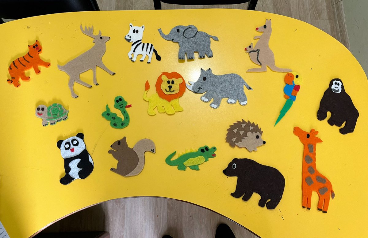 Şöyle mi yapsak böyle mi yapsak derken keçeyle HAYVANAT BAHÇESİ yaptım yanlışlıkla🙏❤️